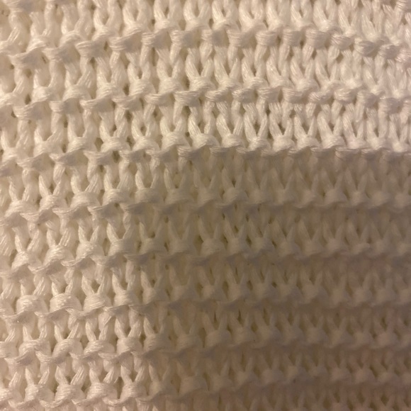 White sweater tank top size S/M - Picture 6 of 8